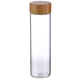 thumbnail of BERGNER - Borraccia in borosilicato da 600 ml con tappo in legno Walking Anywhere
