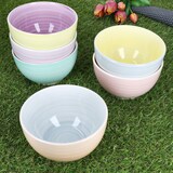 thumbnail of Pastello 6er Set Müsli-Schale Ø14cm 500ml bunte Dessert-Schüssel Pastell-Farben