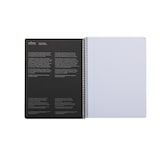 thumbnail of Cuaderno A4 tapa contracolada 80H 80G Cuadrícula 4x4 Navigator Verde