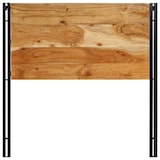 thumbnail of vidaXL Kopfteil 100 cm Massivholz Akazie und Eisen