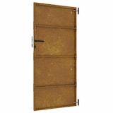 thumbnail of Puerta de jardín acero corten 85x175 cm