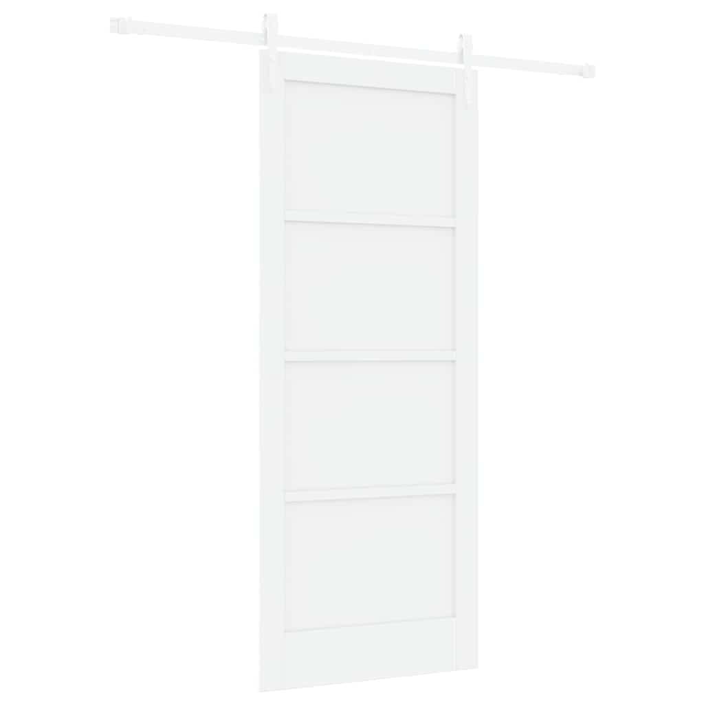 vidaXL Schiebetür Sonstiges ORKDAL Weiß 83 x 202 cm