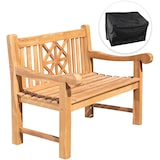 thumbnail of Teakbank 120 cm mit Abdeckhaube Florida