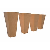 thumbnail of Supellex Sofia Ohrensessel mit Hocker | Design Patchwork kariert bunt gedeckt