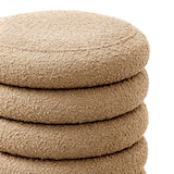 thumbnail of SVITA BLOSSOM XS Hocker mit Stauraum Sitzhocker Ottomane Boucle-Polster Beige