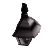 thumbnail of Lanterna Minerva a muro Nero opaco in alluminio pressofuso 22x26xH44cm