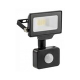 thumbnail of 10w LED Strahler Flut Licht für den Außenbereich IP65 mit Bewegungsmelder in schwarz Eckig|Neutralweiß