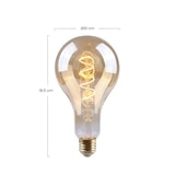 thumbnail of Glühbirne LED  Drop E27 4W Equi.17W 160lm Dimmbar 2100K Gold 15000H 7hSevenOn Vintage