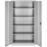 thumbnail of tectake Armoire métallique 5 niveaux - gris, 90 cm - 402483