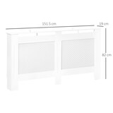 thumbnail of HOMCOM Copritermosifone in Legno Copertura Moderna 151.5×82×19cm