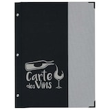 thumbnail of Carte des vins « Savanna » Noir / Beige