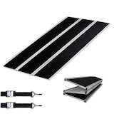 thumbnail of DREIBREIT by TRUTZHOLM 3-fach Auffahrrampe klappbar 175cm Tragkraft 1020kg Alu grau schwarz beschichtet Verladerampe Rampe