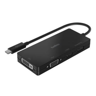 Belkin AVC003BTBK Schnittstellen-Hub USB 3.2 Gen 1 (3.1 Gen 1) Type-C Schwarz