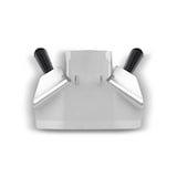 thumbnail of Professionele frietschep van roestvrij staal met dubbele handgreep – Precieze dosering, ideaal voor snackbars en fastfood – Equipementpro
