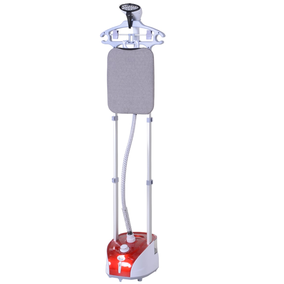 HOMCOM Cepillo de Vapor para Ropa 1800W Temperatura Ajustable a 11 Niveles 2L
