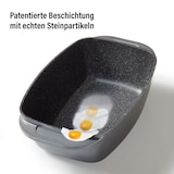 thumbnail of STONELINE® XXL Bräter 43 x 26 cm mit Deckel, Induktion und backofengeeignet, Antihaftbeschichtung, grau