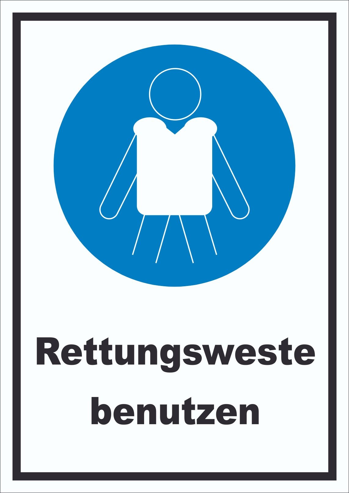 Rettungswesten benutzen