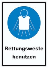 Rettungswesten benutzen