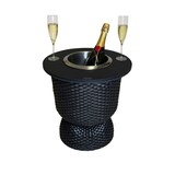 thumbnail of COOTAB Cooler Table PARIS 3-in-1 Loungetisch mit Edelstahl-Kühler - Schwarz