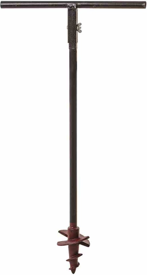 PUTEUS Handerdbohrer  Hand-Erdbohrer, Stahlguss,