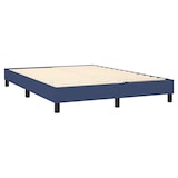 thumbnail of vidaXL Boxspringbett mit Matratze & LED Blau 140x190 cm Stoff