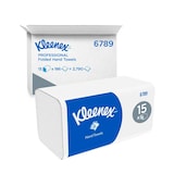 thumbnail of Kleenex Papierhandtücher V-falz (zick-zack) Weiß 2-lagig 6789 15 Stück à 186 Blatt