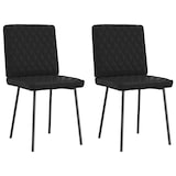 thumbnail of vidaXL Eetkamerstoelen 2 st kunstleer zwart