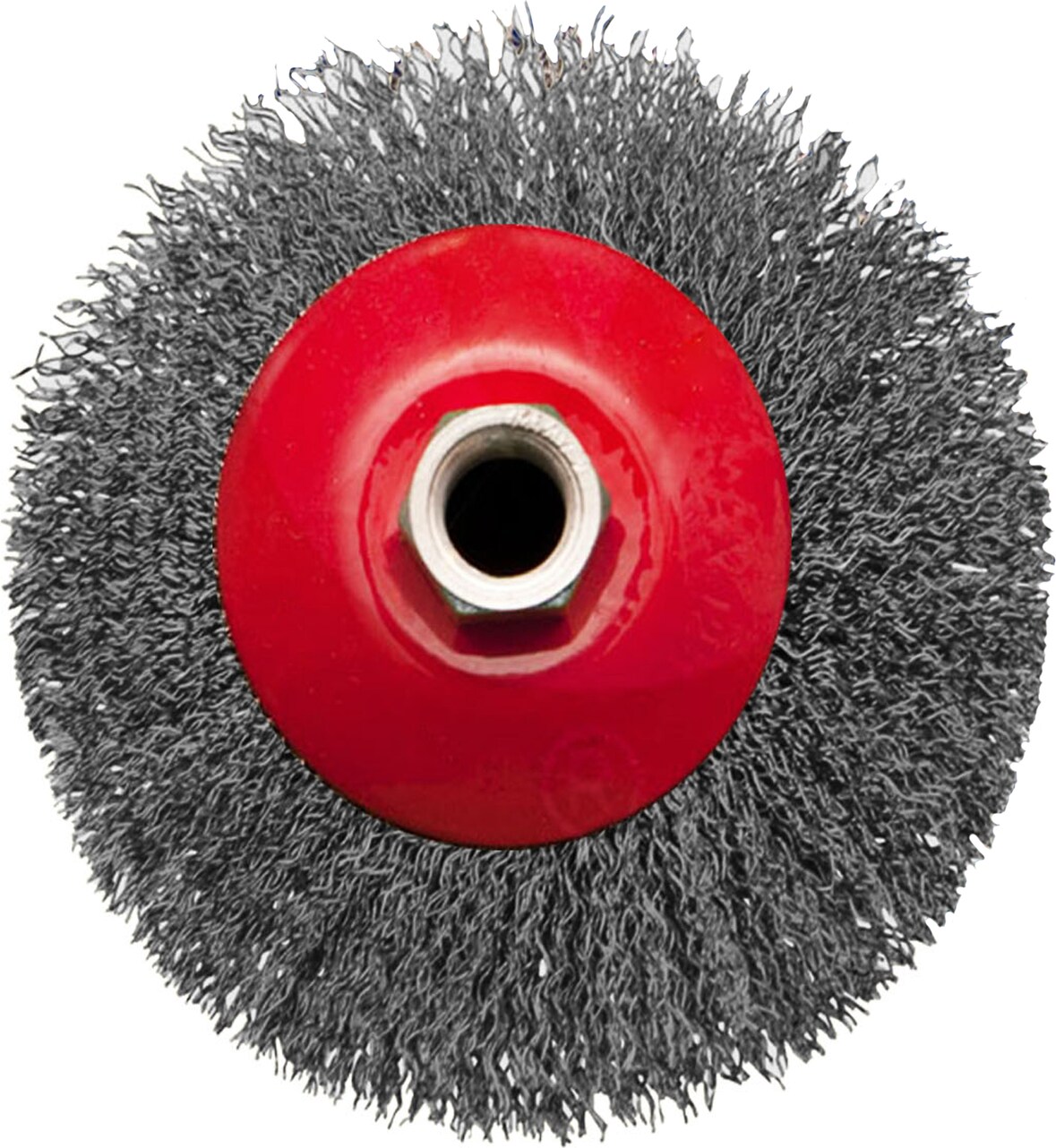 6x Rundbürste 115mm gewellt Winkelschleifer