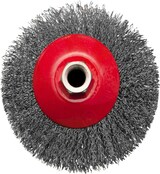 thumbnail of 6x Rundbürste 115mm gewellt Winkelschleifer