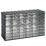 thumbnail of ArtPlast - Mobile contenitore modulare in plastica L 382 x P 148 x H 230 mm con 48 cassetti trasparenti