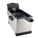 thumbnail of Tarrington House Friteuse FR2200E, roestvrij staal, 22.5 x 40.5 x 21 cm, 3 L, 2200 W, zilver