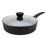 thumbnail of BE Living Hapjespan met Deksel – Ø 28 cm – Sauteerpan - Keramisch – Inductie – PFAS Vrij Anti Aanbak – Delight series