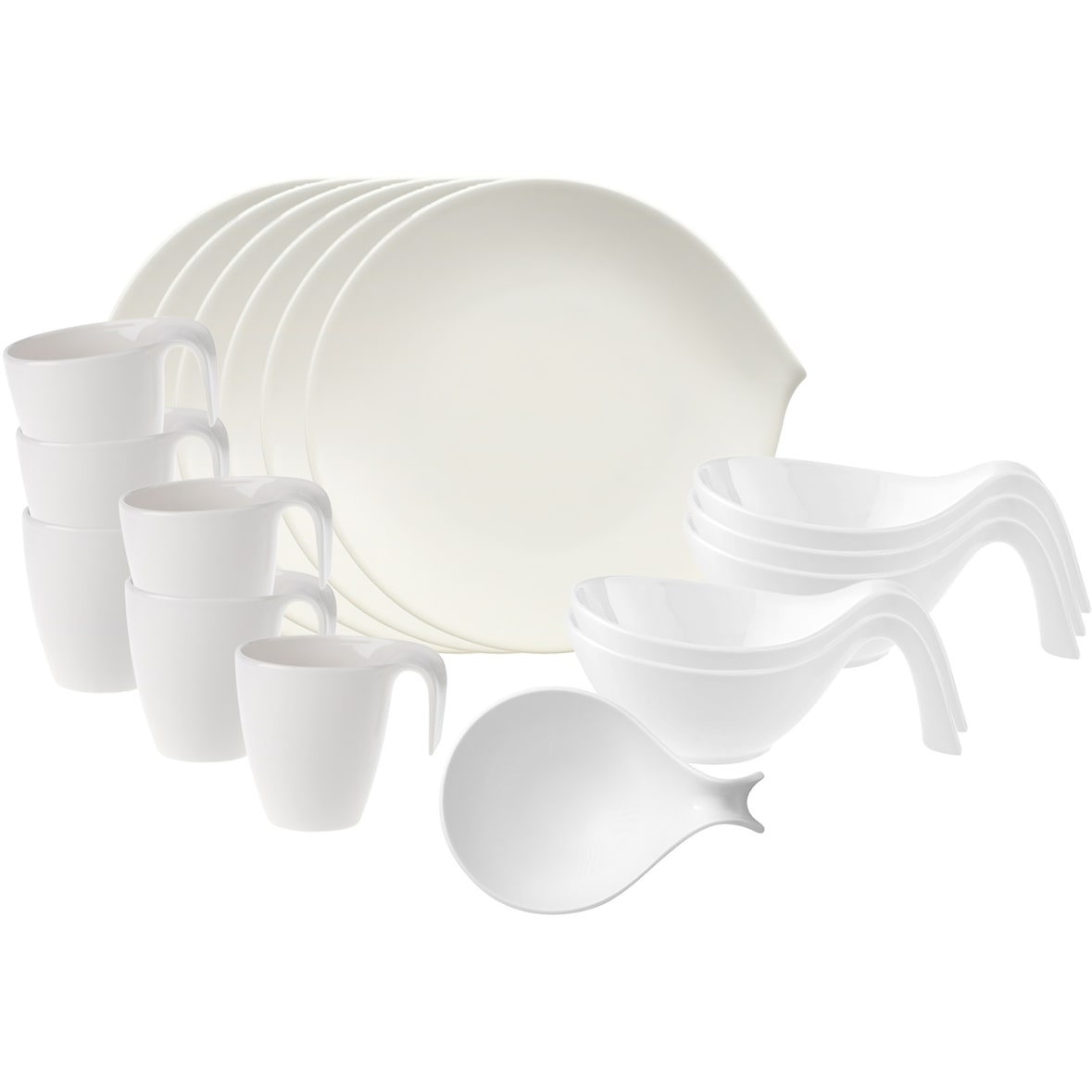 Villeroy & Boch Flow Brunch-Set 18-teilig