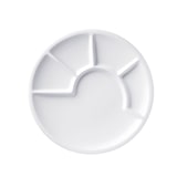 thumbnail of Spring Fondue-Teller weiss 23 cm