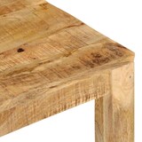thumbnail of Mesa de centro de madera maciza de mango 55x55x35 cm