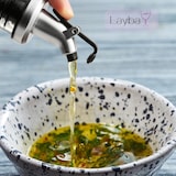 thumbnail of Pico para botellas en plata brillante con tapa de plástico en juego de 10