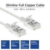 thumbnail of ACT DC6907 LSZH U/FTP CAT6A Datacenter Slimline Patchkabel Snagless | RJ45 Connectoren | Wit | 7 meter