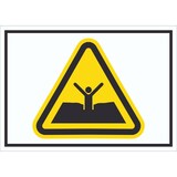 thumbnail of Schild Warnung tiefer Schlamm Symbol A2 (420x594mm)