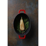 thumbnail of HENDI Emaillierter Gusseisentopf, 4,4L, Rot, 365x290x(H)115mm