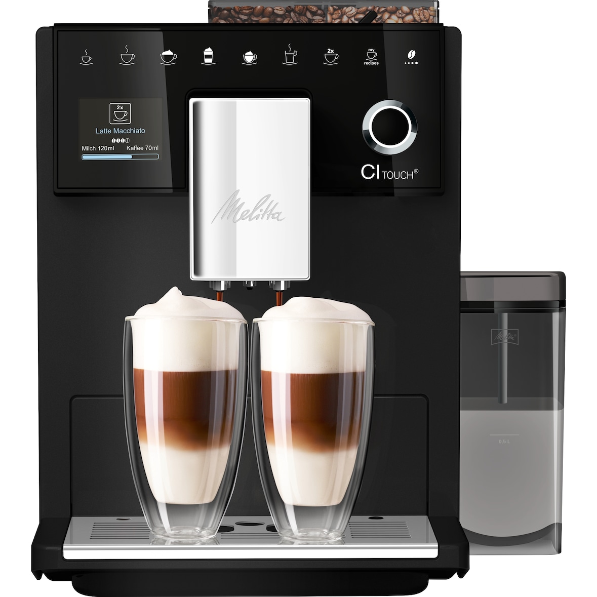 Cafetera Superautomática Melitta CI Touch F630-112 Café en Grano y Molido 10 Recetas