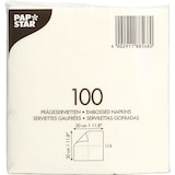 thumbnail of PAPSTAR 3000 Servietten, 1-lagig 1/4-Falz 30 cm x 30 cm weiss