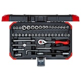 thumbnail of GEDORE red Steckschlüssel-Satz 1/4" 4-14mm 46-teilig, R49003046