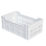 thumbnail of GILAC Caisse ajourée sans poignées 500 x 300 - 20 L - Blanc G182021