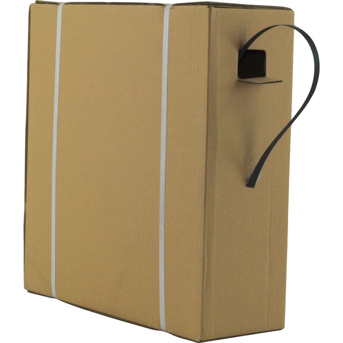 1 Spenderkarton PP Band 12 mm x 0,55 mm 1000 m 140 KG Umreifungsband Schwarz