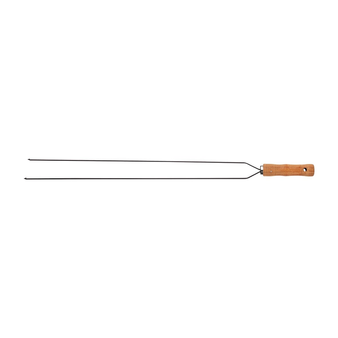 Espeto duplo churrasco 85cm