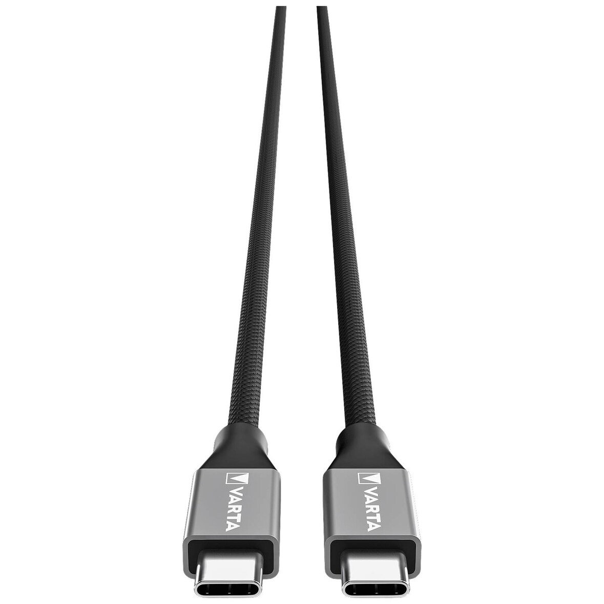 Varta 57936 101 111 Speed Charge & Sync Kabel USB Type C auf USB Type C , 2 m, schwarz