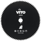 thumbnail of Lâmina de corte para cortador de escova 80 dentes Ø255mm Furo 25.4 VITO