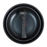 thumbnail of BERGNER Click&Cook - Juego de 2 Sartenes Ø24Ø28cm Aluminio prensado y Heat Dot Negro con Mango Desmontable