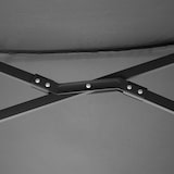 thumbnail of tectake Sombrilla con tres partes SILIA 460 x 270 cm  gris - 404256