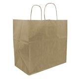 thumbnail of MONOUSO - Bolsa Papel Kraft con Asas 115g/m² 27+16x31cm (25 Uds)